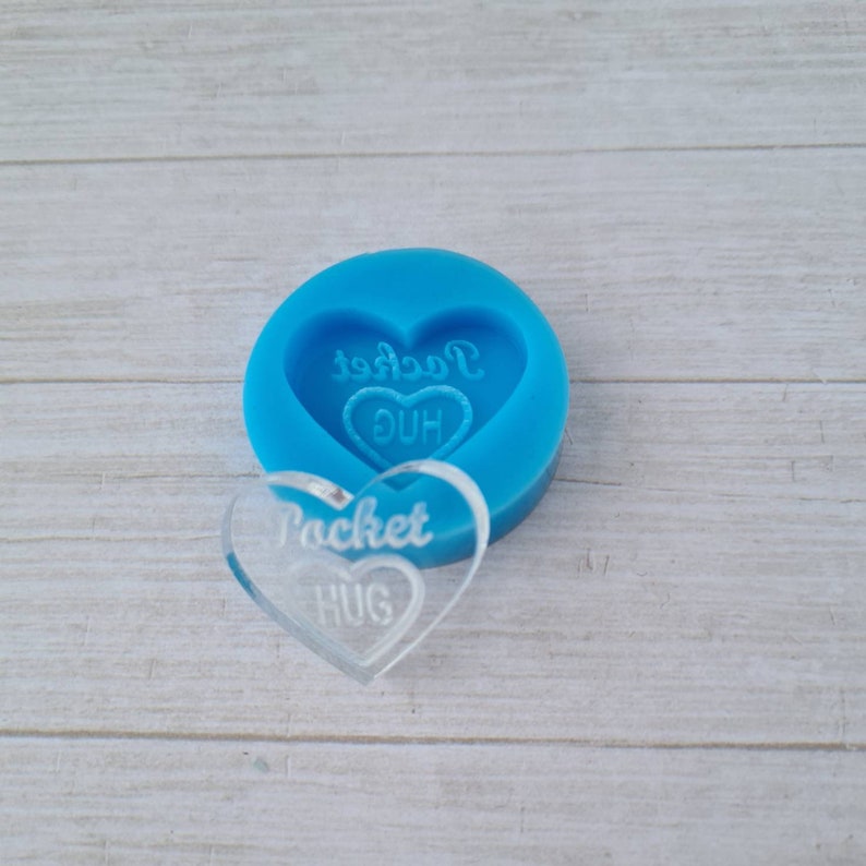 Resin Pocket Hug Mold 30mm Pocket Hug Mold Flexible Silicone Etsy UK