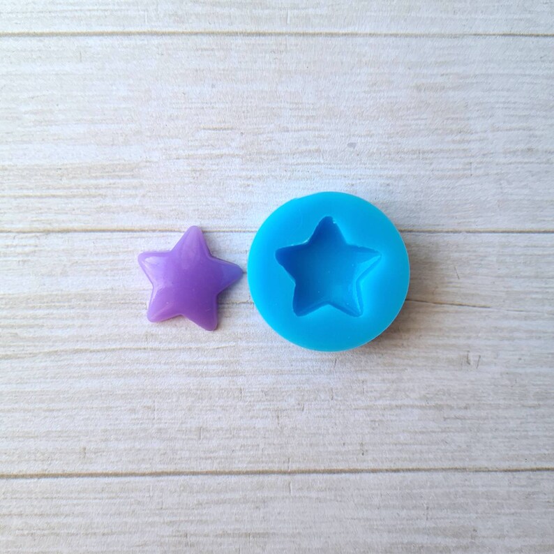 Star Mold 19.8mm Silicone Moulds Polymer Clay Mold Soap Etsy UK
