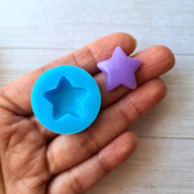 Star Mold 19.8mm Silicone Moulds Polymer Clay Mold Soap Etsy UK