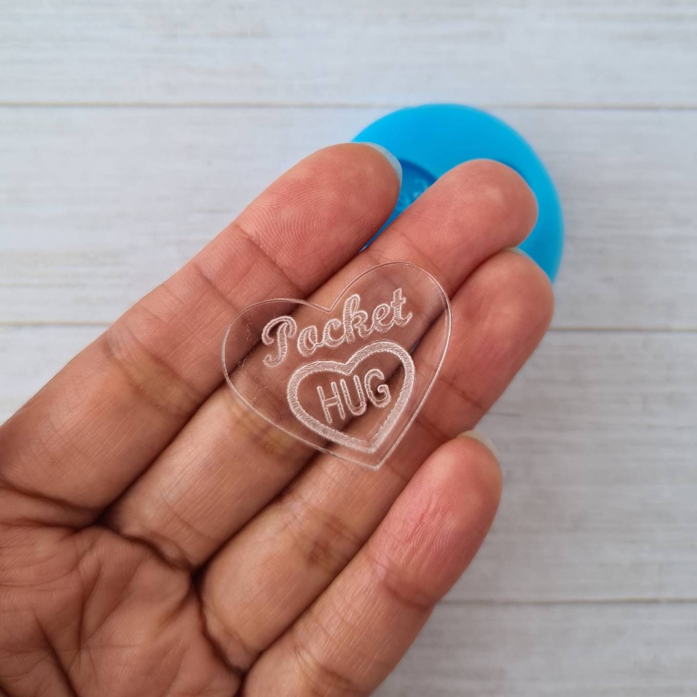 Resin Pocket Hug Mold 30mm Pocket Hug Mold Flexible Silicone Etsy UK