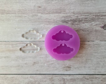 Set Di 5 Stampini In Plastica FMM A Forma Di Nuvole - Dimensioni 53-70 Mm - Per Torte, Battesimo, Decorazioni Estive, Formine Per Dolci - 3