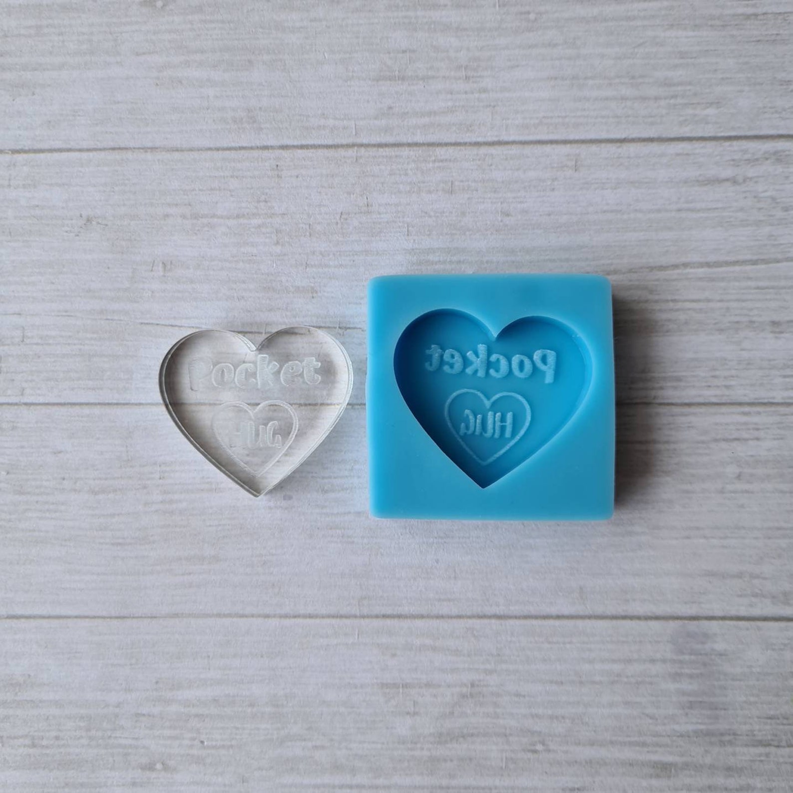 Resin Pocket Hug Mold 35mm Pocket Hug Mold Flexible Silicone Etsy