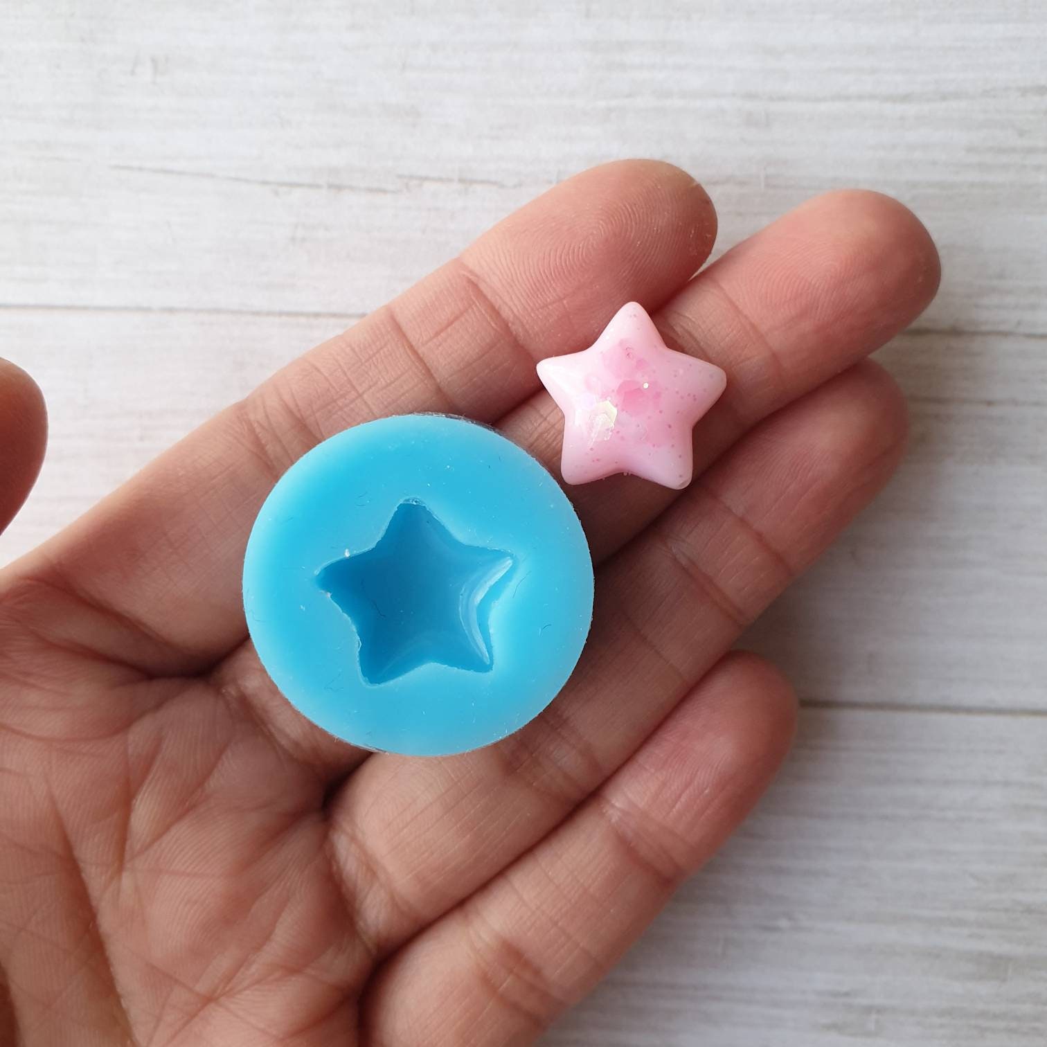 Star Mold 16mm Silicone moulds Polymer Clay Mold Soap Mold Etsy