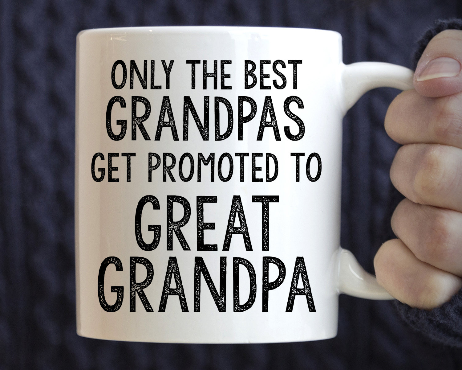 Great Grandpa Gift Idea Only the Best Grandpas Get Promoted Etsy