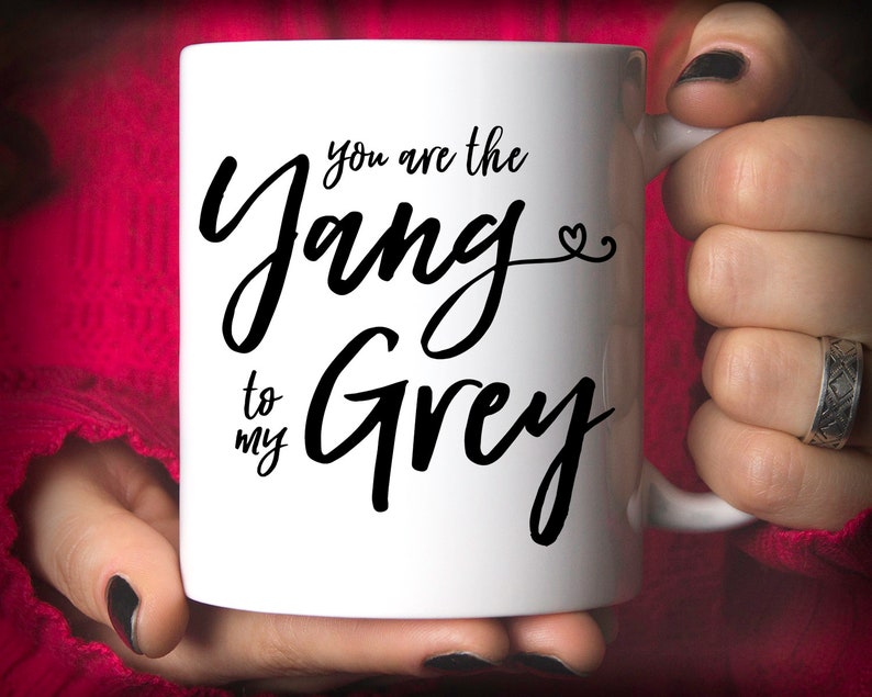 You Are The Grey To My Yang Coffee Mug image 2