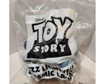1998 Disney Mattel Pixar Toy Story Buzz Lightyear & Cosmic Lander Toy Sealed New