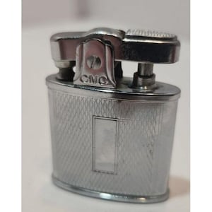 Vintage Continental CMC Chrom Feuerzeug - Ungetestet