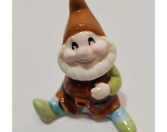 VTG Disney's Happy Keramik Figur aus Schneewittchen und die sieben Zwerge Japan