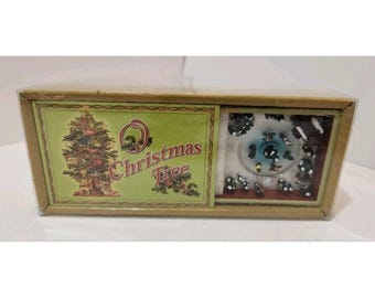 Vtg Mr. Christmas Gold Label Matchbox Melodies Animated Plays O Christmas Tree
