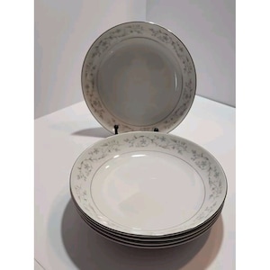 Vtg Royal Wentworth Fairlawn 8603 Japan 7.75&quot; Soup/Cereal/Dessert Bowls Set of 5