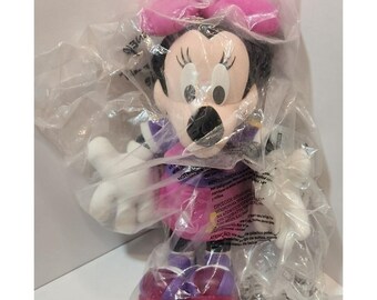 Vintage 1999 Dancin' Fun Action Plush Minnie Mouse Rare New in Bag