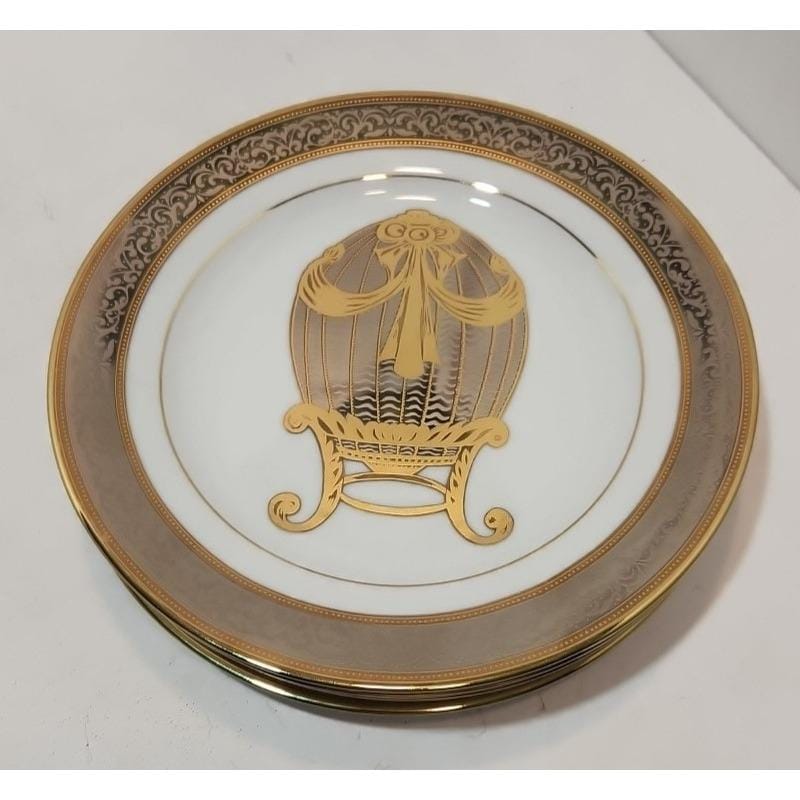 Muirfield New York Victorian Lace #9338 Salad Plates 8.25