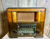 Vintage 1939 RCA Model T80 Tube Radio.
