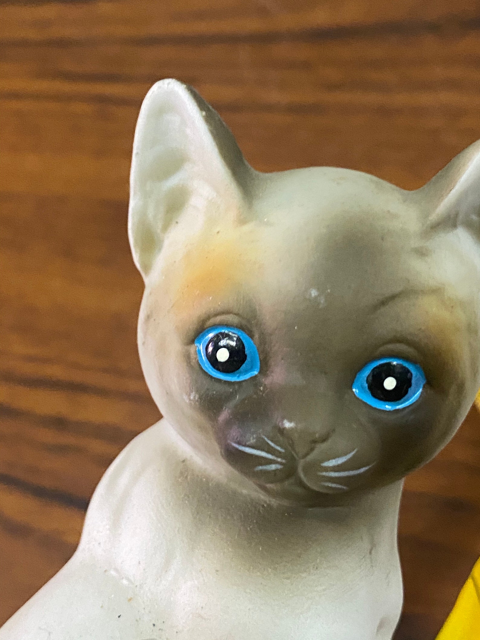 Vintage Siamese Cat & Kitten Music Box Mann Japan Hand Etsy