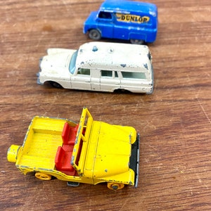 ミニカー MATCHBOX No.25 BEDfORD DUNLOP VAN LESNEY MATCHBOX 25 BEDFORD DUNLOP VAN 12CWT GMW- BLUE 3inch