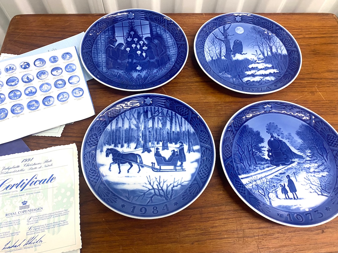 Royal Copenhagen Christmas Plates