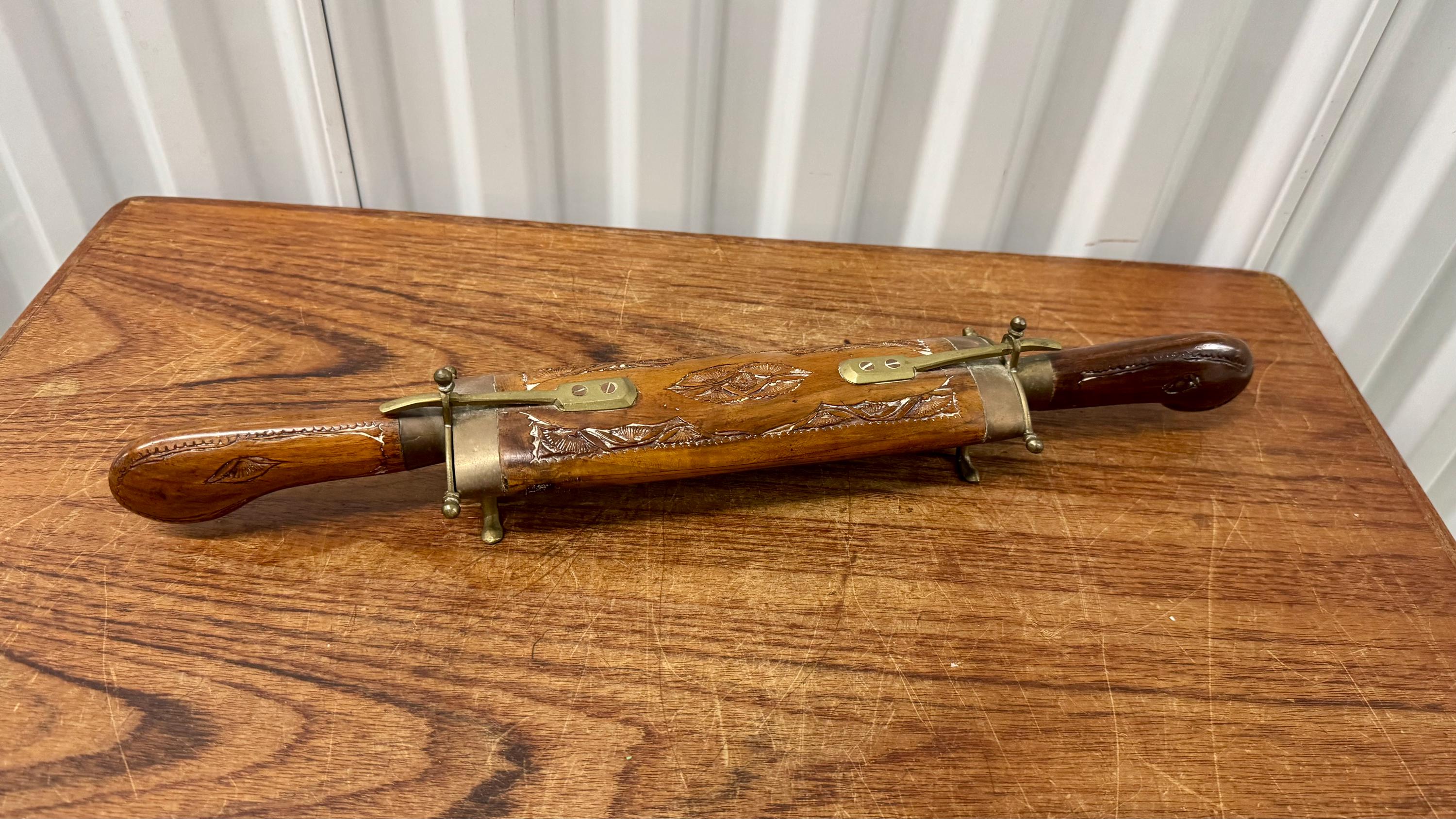ヴィンテージ   ローズウッド彫刻セット 1960年代 1960 Carving Set - Etsy
