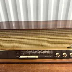 Vintage 1960s Grundig 4070U Stereo Radio Works Well