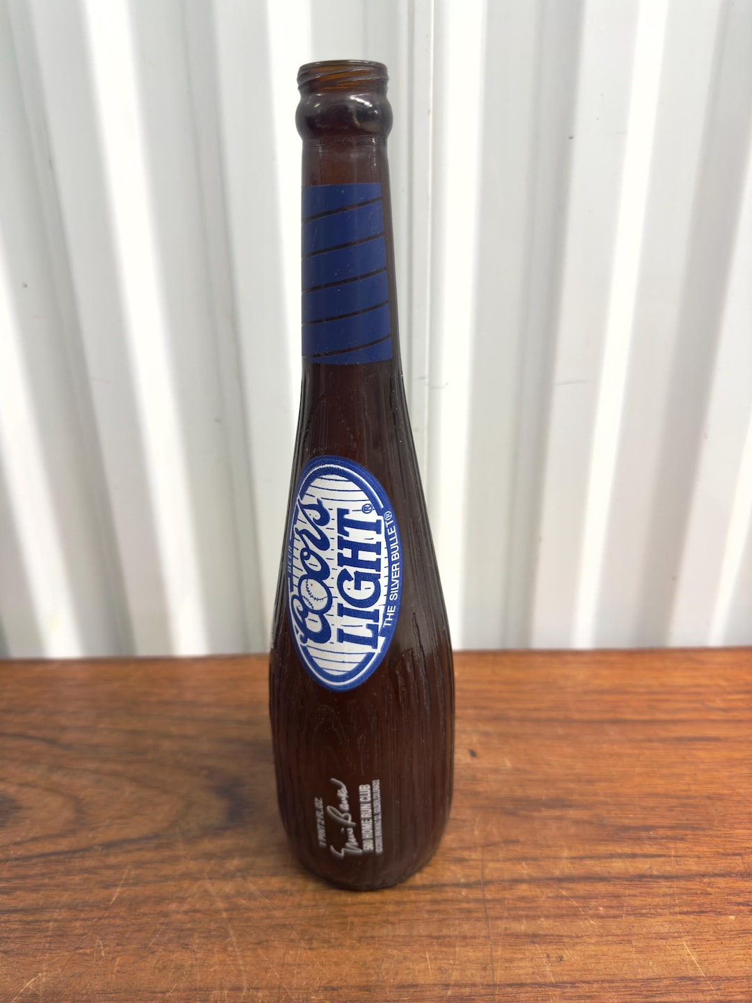 Coors Light Baseball Bat Bottle