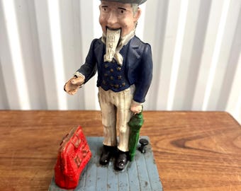 ヴィンテージ プラスチック アンクル サム メカニカル バンク - Etsy 日本