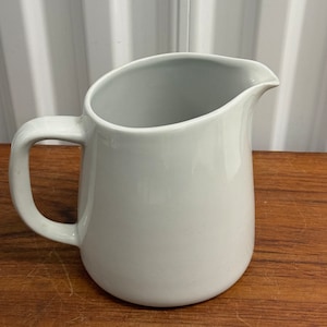 Vintage Arabia Pitcher Jug Made in Finland F-A 1.5 White 48 OZ