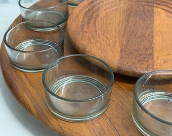 Mid Century Danish Jens Quistgaard Digsmed Teak Lazy Susan W