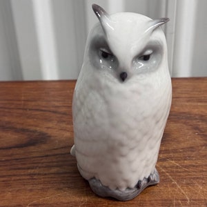 Vintage Royal Copenhagen Owl Figurine no. 155