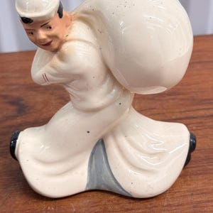Vintage Seaman Bank Piggy Bank Ceramic Sailor Piggy Bank