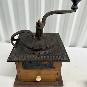 Antique 1880s Arcade Imperial Coffee Grinder