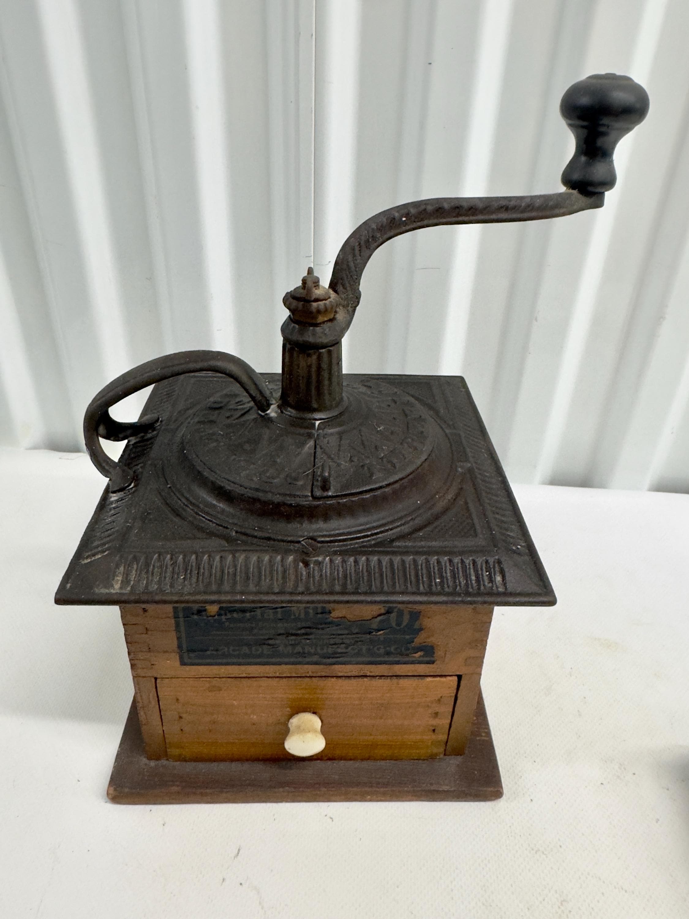 Antique Arcade Coffee Grinder