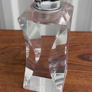 Mid Century Lucite Table Lighter By Astrolite