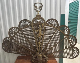 Grand Paravent De Cheminée 19ème Siècle en vente sur