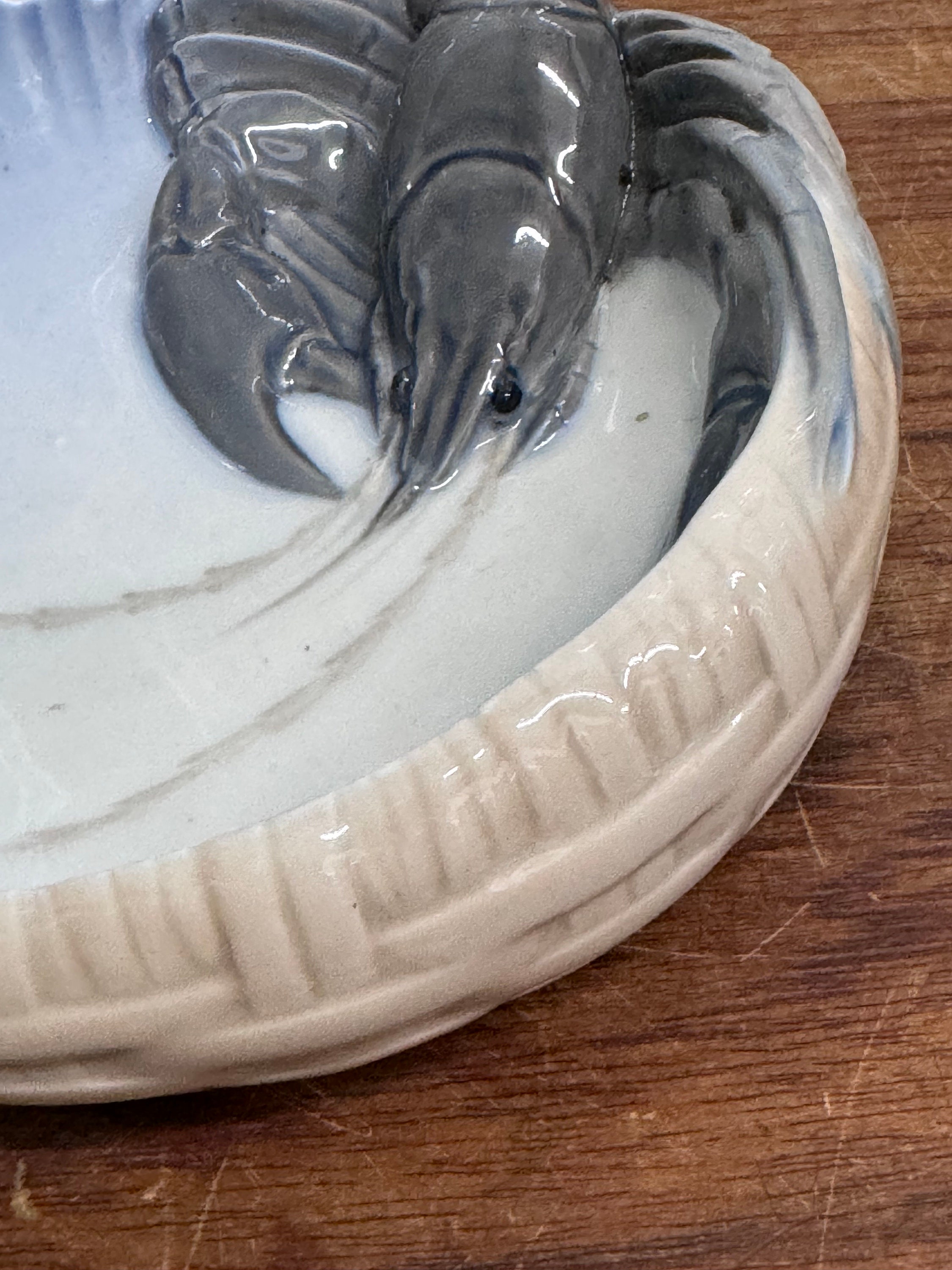 ヴィンテージ ロイヤル コペンハーゲン ロブスター ボウル デザイン