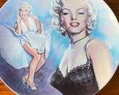 Marilyn Monroe Commemorative Collector Plate By Susie Morton