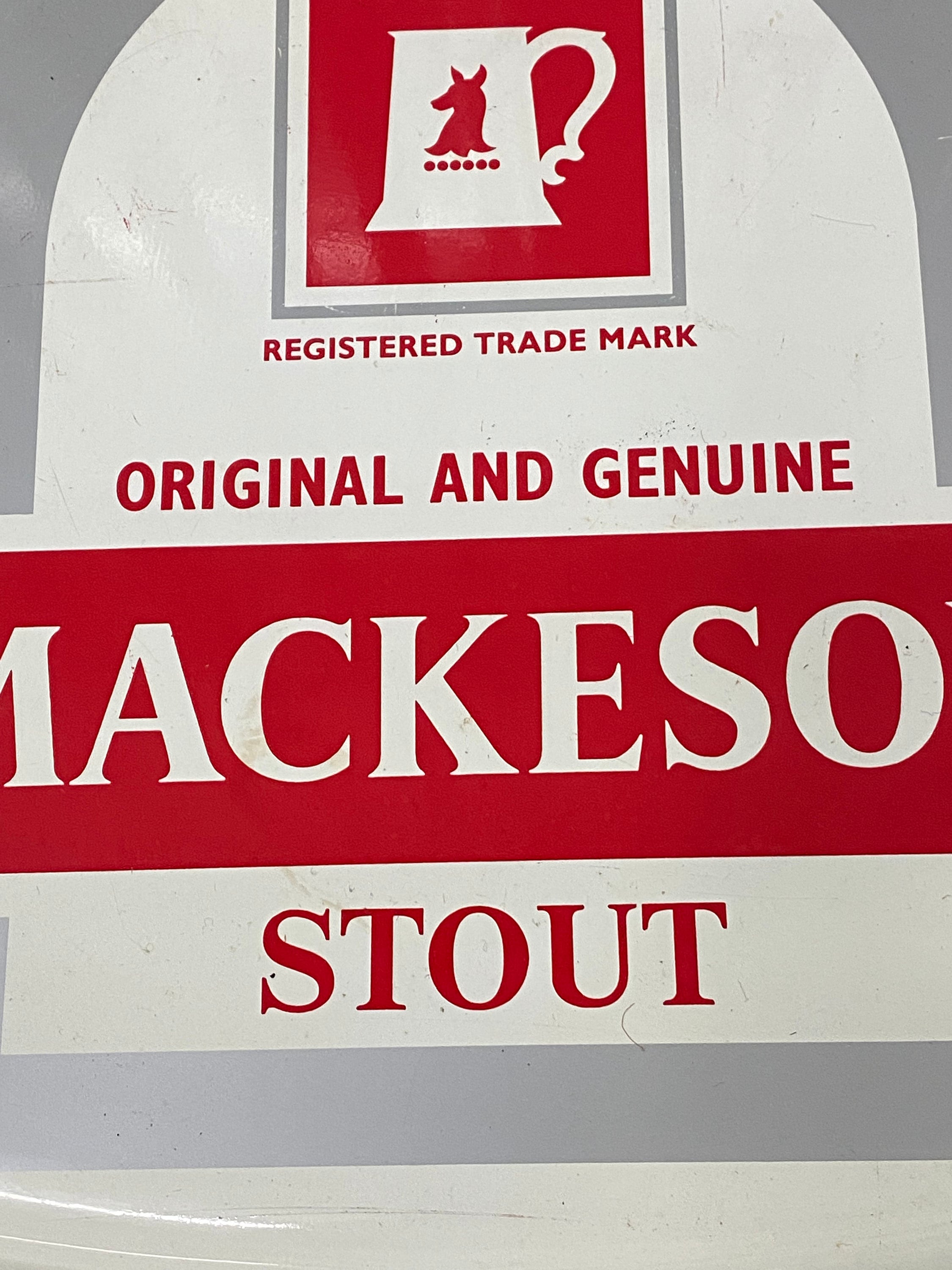 Vintage Mackeson Stout Metal Tray Made in England - Etsy