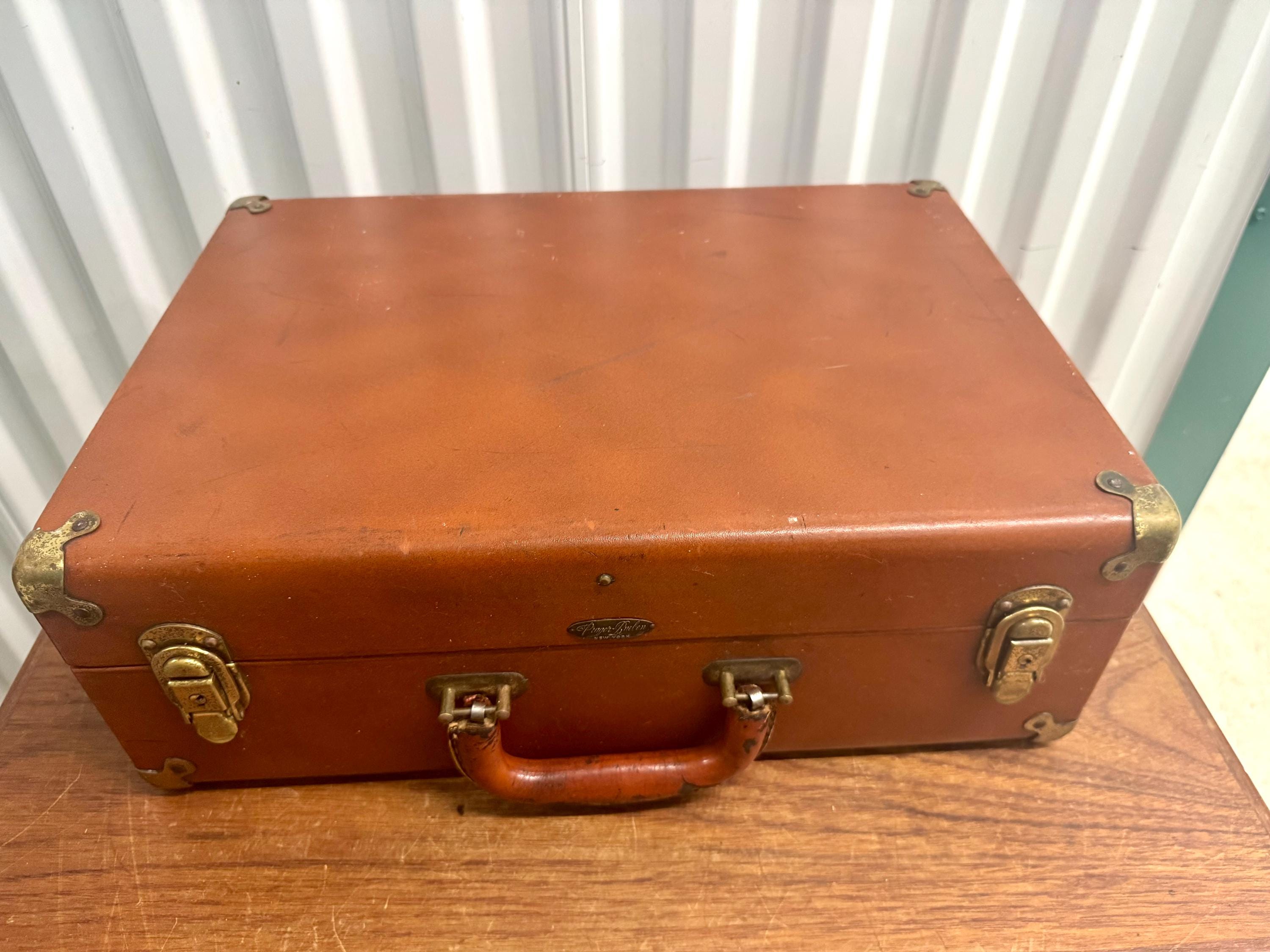 イタリアの素敵な旅行カバン　SELLIER ヴィンテージ1930-40s ケース イタリアの素敵な旅行カバン SELLIER ヴィンテージ1930-40s