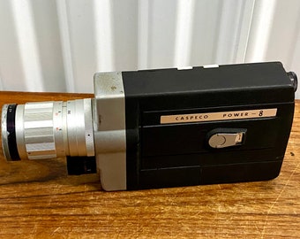 Rare Vintage Caspeco Power 8 Movie Camera
