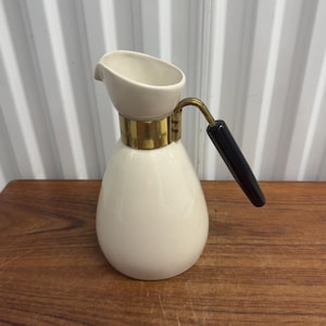 Vintage Gilley New York keramisk kaffekanna, mitten av århundradet