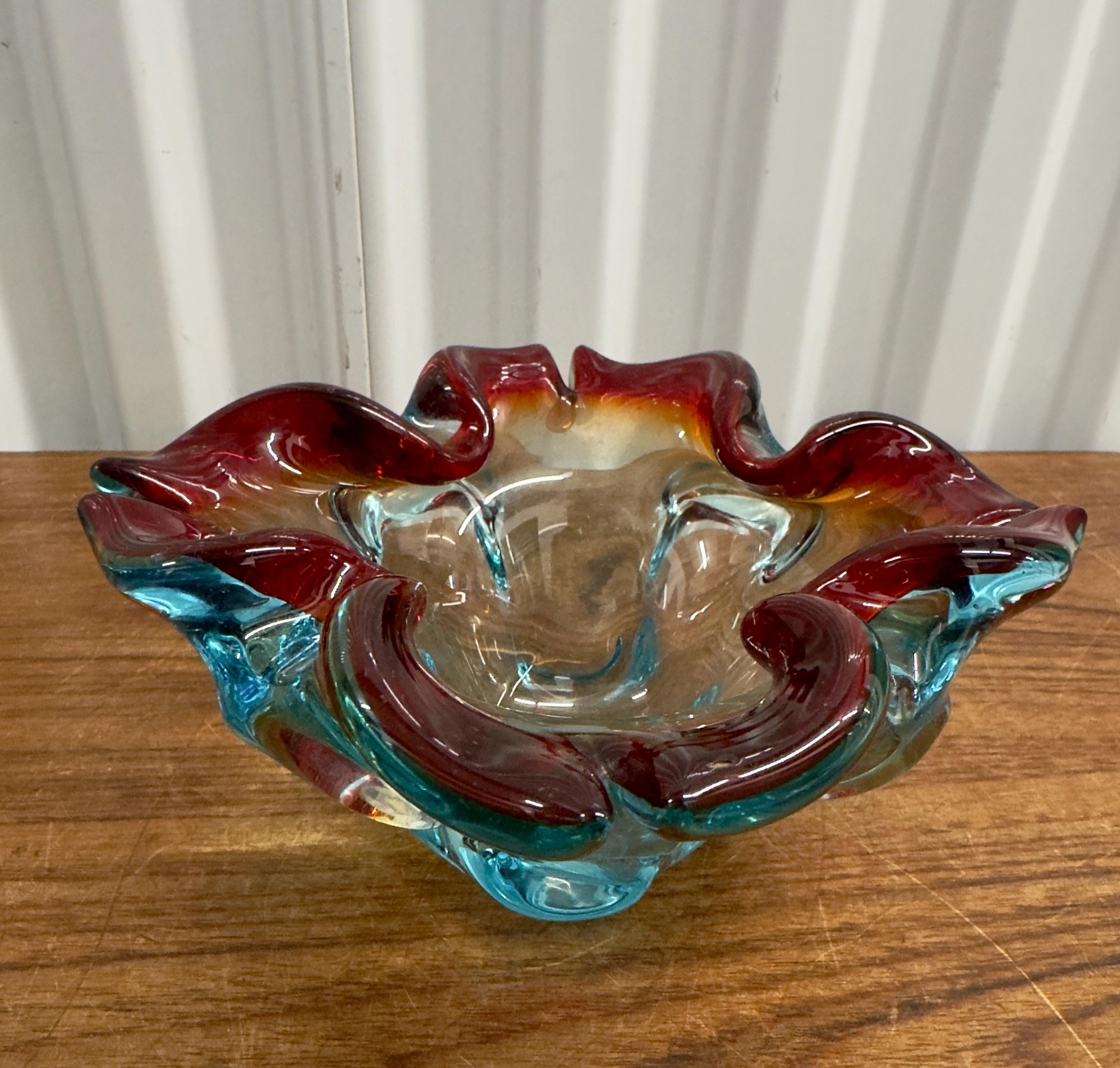 Murano glass ashtray - Etsy 日本