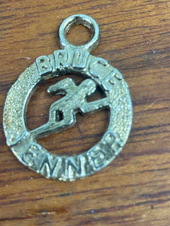 Rare 1970s Vintage Bruce Jenner Necklace Pendant … - image 1