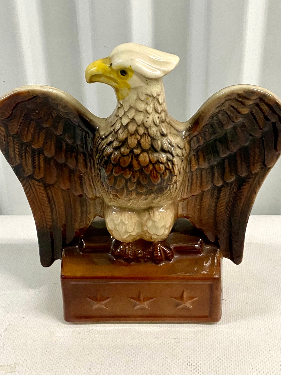 Vintage Emigrant Industrial Bald Eagle Savings Bank - Etsy
