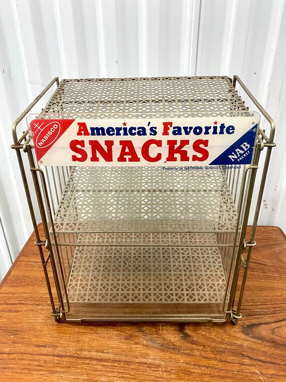 Vintage Nabisco Wire Store Display Rack America's Etsy