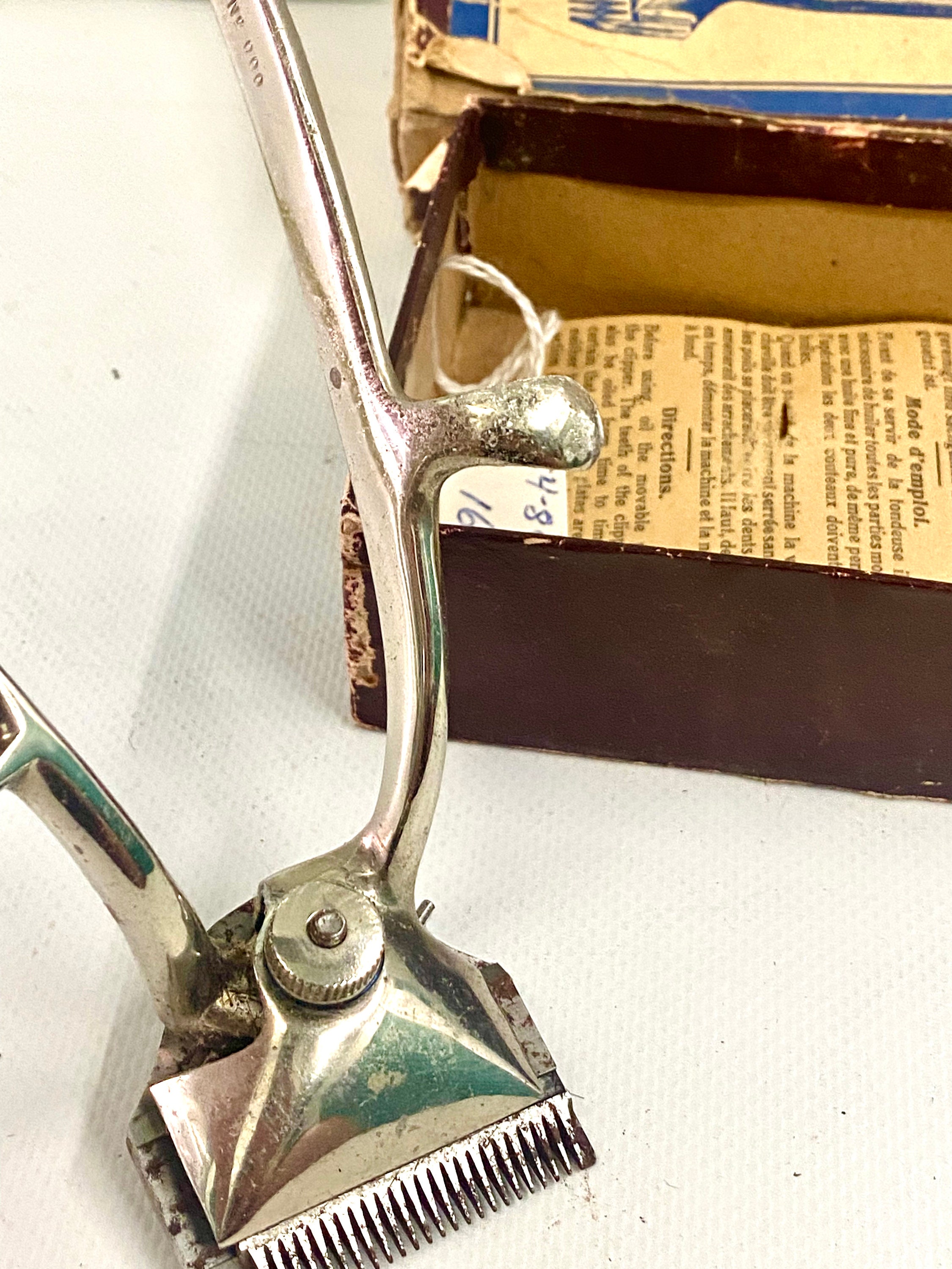 Vintage Hair Clippers in Box Made in Germany Etsy