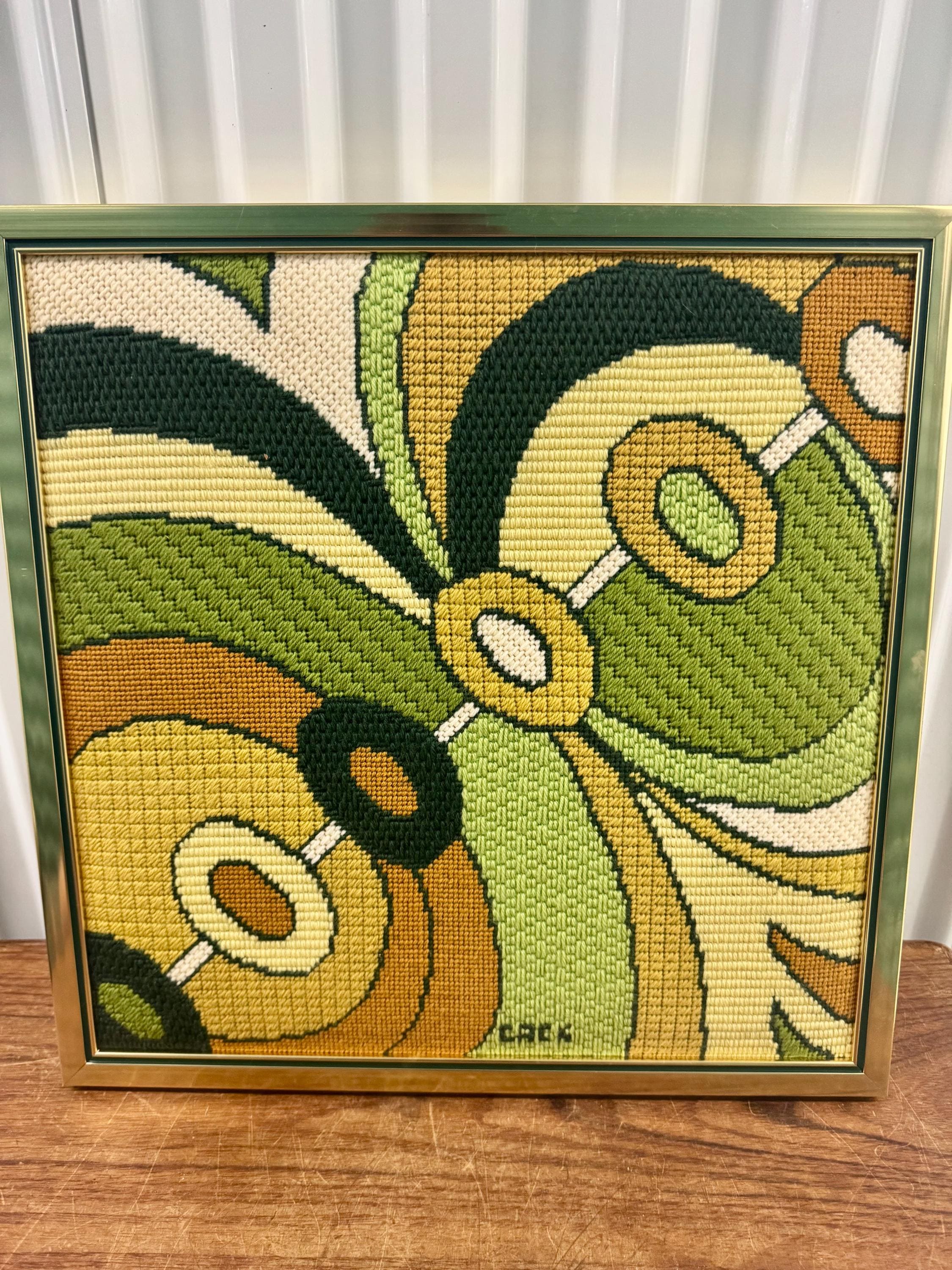 70s Geometric Art - Etsy