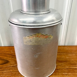 1940s Faris Aluminum Insulated Picnic Jug