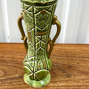 Vintage 1950s Fairyland Import Hand Painted Vase - Japan