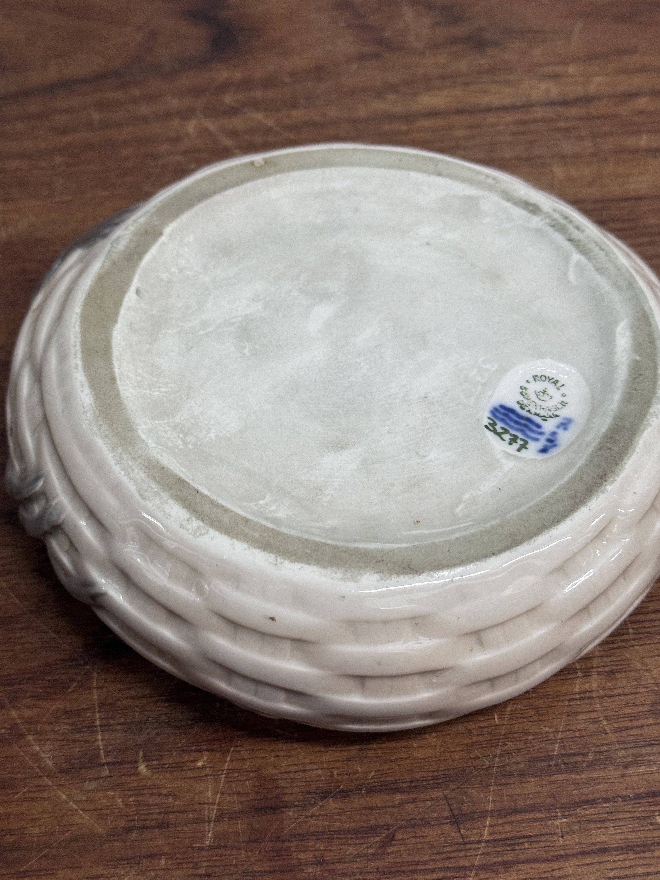 ヴィンテージ ロイヤル コペンハーゲン ロブスター ボウル デザイン