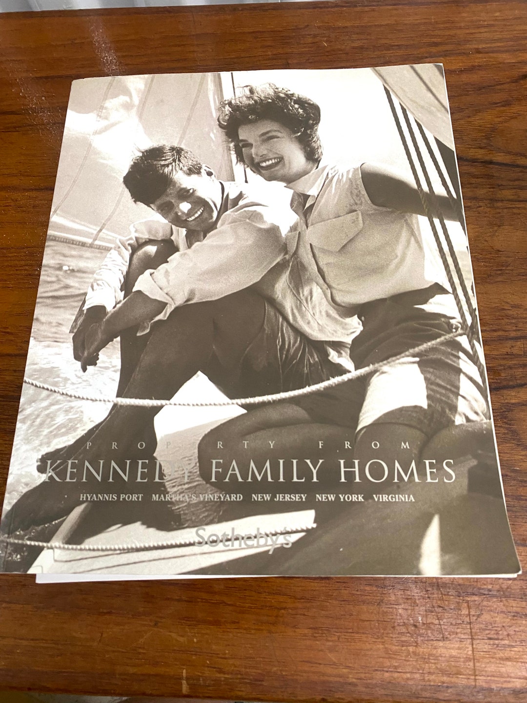 Sotheby's Catalog JFK Property From the Kennedy Family Homes Results