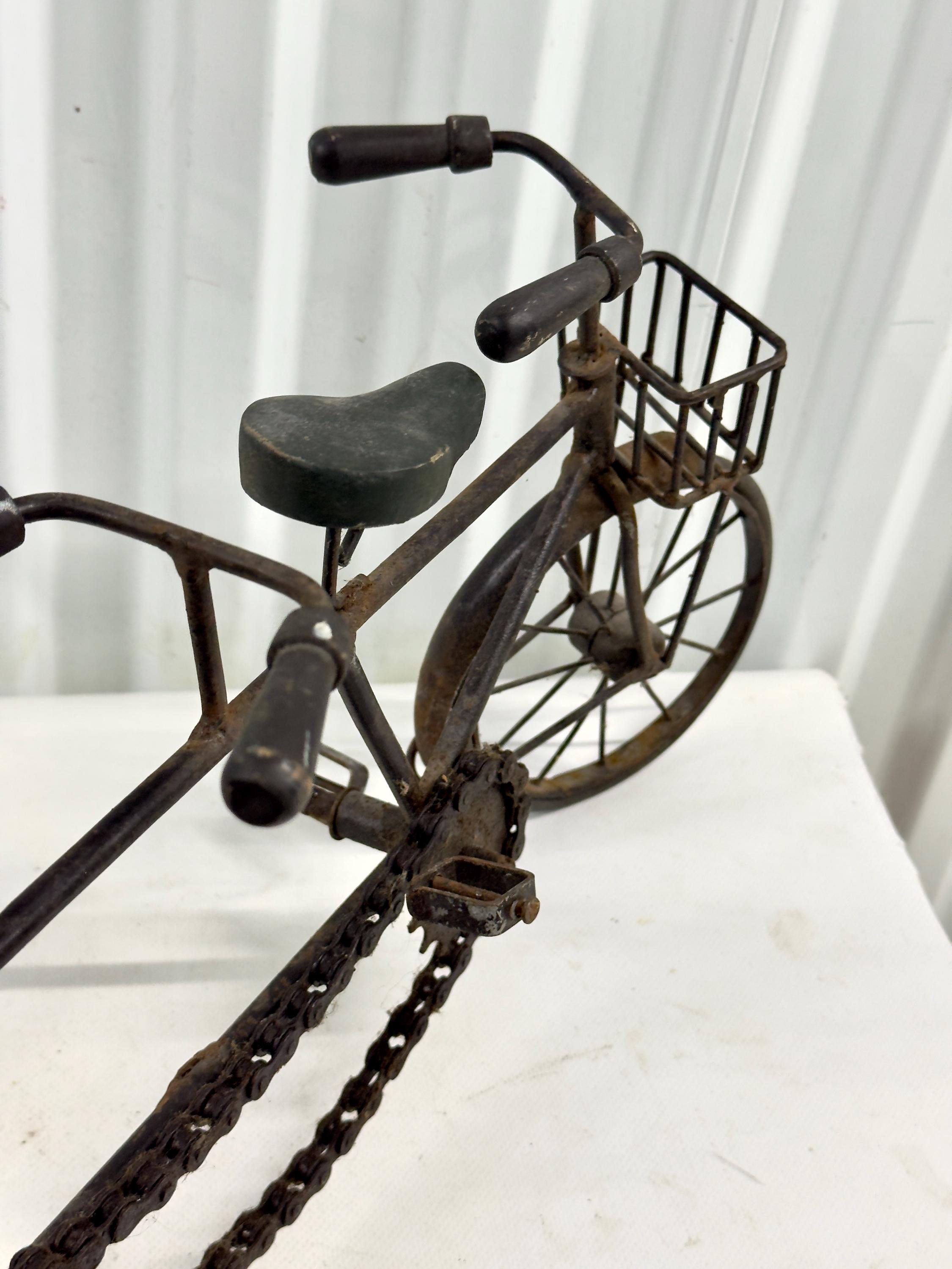 自転車マニア☆ヴィンテージインテリア☆タンデム自転車ウォールアート