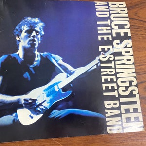 Vintage Bruce Springsteen E Street Band Poster Book